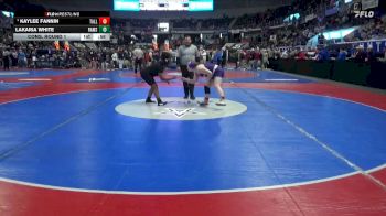 1-5A 185 Cons. Round 1 - Kaylee Fannin, Tallassee vs Lakaria White, Ramsay High School