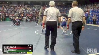 4A 132 lbs Cons. Round 2 - Cael Bergquist, Heritage vs Emmit Holland, Wake Forest