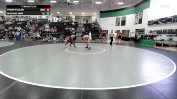 175 lbs Cons. Round 5 - Philip Fiagan, Rogers High School Wrestling vs Maddox Witt, Tuttle High School