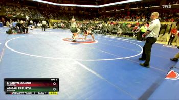 235 Class 1 lbs Champ. Round 1 - Abigail Erfurth, Sullivan vs Sherlyn Solano, Marshall