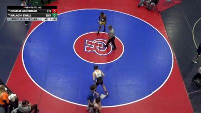 147 lbs Consi Of 32 #2 - Charlie Ackerman, Titusville vs Malachi Ewell, Duquesne Area