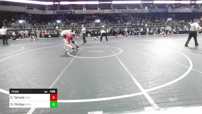 174 lbs Final - Carter Temple, Greater Heights Wrestling vs Daycen Phillips, Rogue Warrior Wrestling