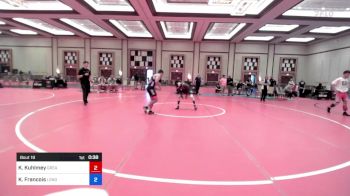 61 kg Consi Of 4 - Kyle Kuhlmey, Great Bridge Wrestling Club vs Kaelan Francois, Long Island RTC - LIRTC