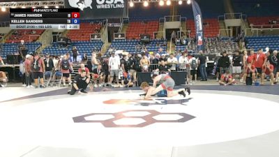 165 lbs Cons. Rd Of 64 - James Hansen, Idaho vs Kellen Sanders, Tennessee