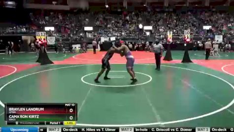 220 lbs Quarterfinal - Braylen Landrum, CPWA vs Cama`ron Kirtz, SWC3