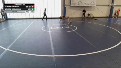 75 lbs Rr Rnd 1 - Dominic Velardi, Ruthless Black vs Ashton Cornicelli, Micky's Maniacs White