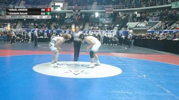 6A 175 lbs 3rd Place Match - Israel Anders, Spain Park Hs vs Joaquin Salas, Gulf Shores