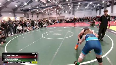 92 lbs Semifinal - Nolan Martin, Ranger 47 Wrestling Club vs Ethan Gentry, NXT Level Wrestling Academy