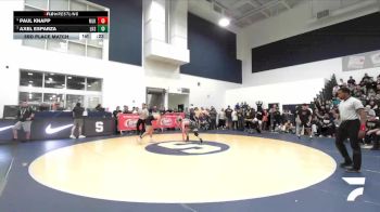 144 lbs 3rd Place Match - Paul Knapp, Martin Luther King vs Axel Esparza, Lakeside