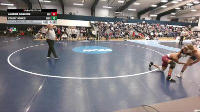 133 lbs Champ. Round 1 - Colby Jones, Shenandoah vs Aamire Gaskins, Arcadia