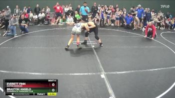 85 lbs Champ. Round 1 - Everett Finn, Gaston Grizzlies vs Braxton Angelo, Summerville Takedown Club