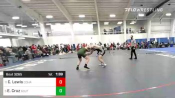 182 lbs Consi Of 8 #2 - Christian Lewis, Cohasset vs Evan Cruz, Southwick-Tolland