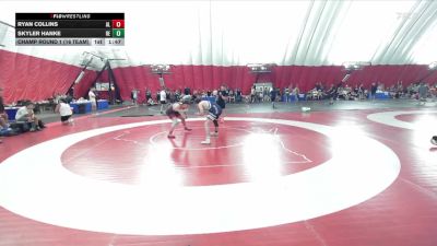 150 lbs Champ Round 1 (16 Team) - Ryan Collins, Albert Lea Area vs Skyler Hanke, Reedsburg