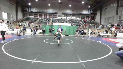 100 lbs Consolation - Chloe Davis, Carrollton Wrestling vs Jon-Caiden Byess, Grizzly Wrestling Club