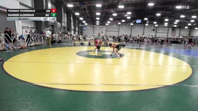 112 lbs Rr Rnd 1 - Thomas Fitzgerald, CTWHALE Beluga - MS vs Warren Alderman, Mat Warriors PWC - MS