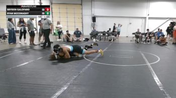 126 lbs 1st Place Match - Ryan McConaghy, West Deptford Eagles vs Bryson Galofaro, Scanlan Wrestling Academy