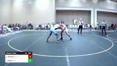 144 lbs Quarterfinal - Jose Moreno, Kings WC vs Jesse Meza, Oakdale WC