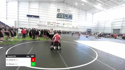 175 lbs Round Of 16 - Richard Goforth, Big Bear Grapplers vs Kelan Stever, San Clemente