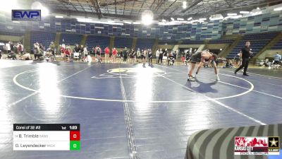 126 lbs Consi Of 32 #2 - Braxton Trimble, Sanderson Wrestling Academy vs Dylan Leyendecker, Michigan Premier WC