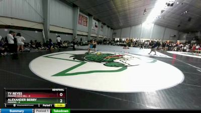 120 lbs Semis (4 Team) - Alexander Berry, Prosper vs Ty Reyes, Prosper Rock Hill