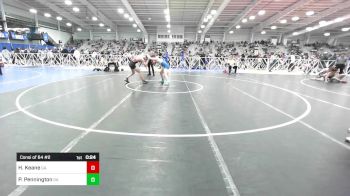 132 lbs Consi Of 64 #2 - Hunter Keane, GA vs Pierce Pennington, GA