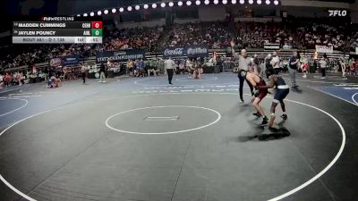 D 1 138 lbs Cons. Round 2 - Madden Cummings, Central - B.R. vs Jaylen Pouncy, Airline