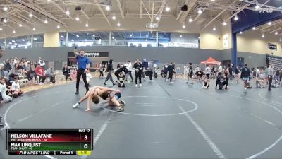 84 lbs Round 3 (8 Team) - Max Linquist, Team Shutt vs Nelson Villafane, Mat Assassins Black