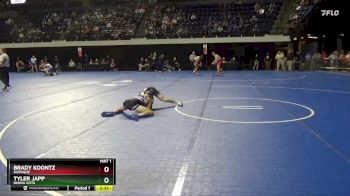 125 lbs Champ. Round 2 - Brady Koontz, Dubuque vs Tyler Japp, Buena Vista