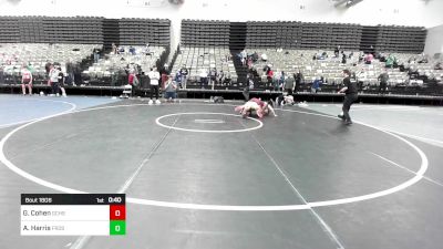 140-H lbs Consi Of 16 #2 - Gabe Cohen, Garden City vs Adrian Harris, Frost Gang