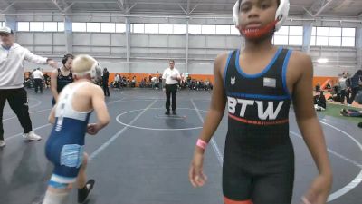 88 lbs Round 3 - Uriah Madison, Burnett Trained vs R J Scott, Crestwood Elite