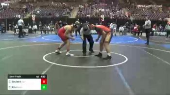 285 lbs Semifinal - Gauge Seubert, Inland Northwest Training Center vs Geo Rico, Norcal All Stars