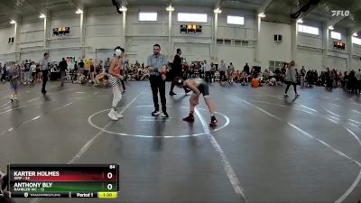 84 lbs Round 4 (10 Team) - Karter Holmes, OMP vs Anthony Bly, Rambler WC