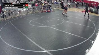 130 lbs 7th Place Match - Rehunney Estevez, Sierra Vista vs Chloe Utter, Deer Valley High School