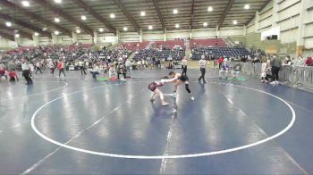 105 lbs Champ. Round 1 - Jazzman Khoundet, Stallions Wrestling Club vs Jadyn Graham, Jackson Bronc Wrestling Club