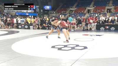 165 lbs Champ. Rd Of 128 - Kamden Boyles, Nebraska vs Reid Joyce, Kansas