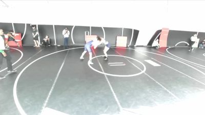 144 lbs Champ. Round 1 - Alian Ramos, Warren vs Noah Rivas, Los Osos High School Wrestling