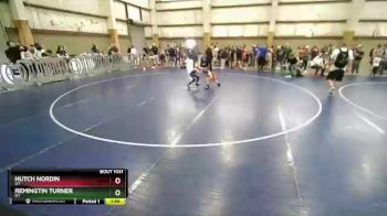 49 lbs Semifinal - Hutch Nordin, UT vs Remingtin Turner, UT