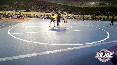 81 lbs Quarterfinal - Millie Cook, Hoisington Jr Cardinals vs Charlee Rea, Sedalia Youth Wrestling Club