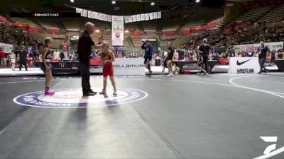 Champ. Round 2 - Peyton Disa Scott, Delta Wrestling Club vs Zoe Thomas, Peterson Grapplers Wrestling Club