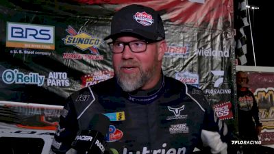 Jonathan Davenport Reacts After Finally Winning First Firecracker 100