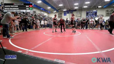 106 lbs Quarterfinal - Austin Thatcher, Wagoner Takedown Club vs Bryce Wilkerson, Tonkawa Takedown Club