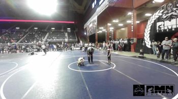 58 lbs Quarterfinal - Hayes Steinseifer, Thorobred WC vs Thayer Clarke, Wyoming Underground