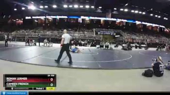 2A 106 lbs 1st Place Match - Camren French, Charlotte vs Roman Lermer, Jesuit