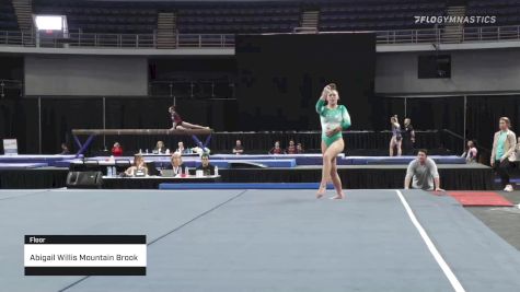 Abigail Willis Mountain Brook - Floor - 2022 Elevate the Stage Huntsville presented by SportsMED & Crestwood