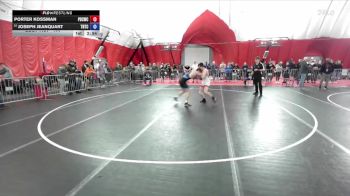 144 lbs Cons. Round 1 - Porter Kossman, Prairie Du Chien Wrestling Club vs Joseph Jeanquart, Team Nazar Training Center