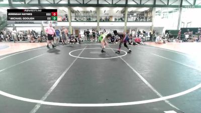 126-129 lbs Quarterfinal - Michael Goolish, Conant High School vs Jeremiah Haynes, Aurora (West Aurora)