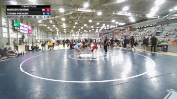 U20 Women - 62 lbs Cons. Round 4 - Madeline Barton, MO vs Taydem Uyemura, HI