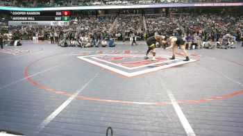 5A 175 lbs Semifinal - Jatorien Hill, Montgomery Central vs Cooper Ranson, Simon G. Atkins Academic & Technology High School