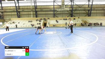 141A Rr Rnd 1 - Dawson Johnson, Minnesota vs Ismael Ayoub, Nebraska