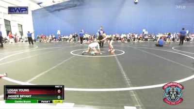 84 lbs Cons. Round 5 - Logan Young, Missouri vs Jagger Bryant, F-5 Grappling